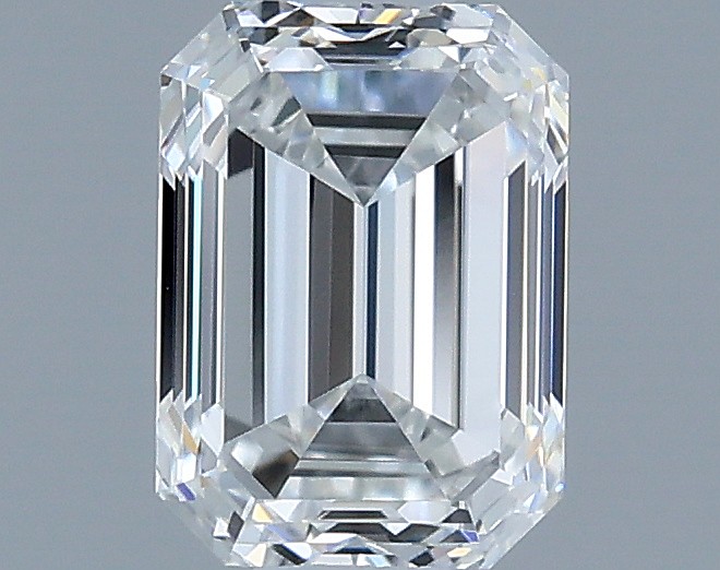 0.5ct Emerald F VVS2 Natural Diamond