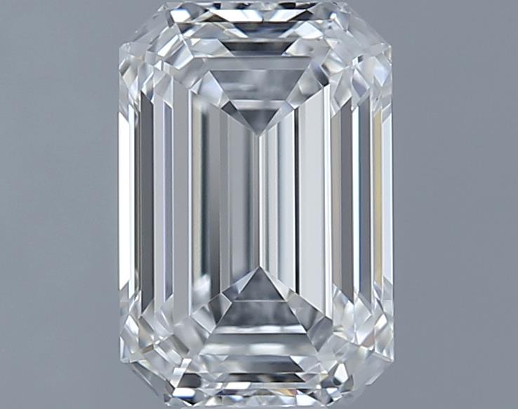 0.74ct Emerald F VVS1 Natural Diamond