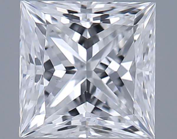 0.72ct Princess D VS2 Natural Diamond
