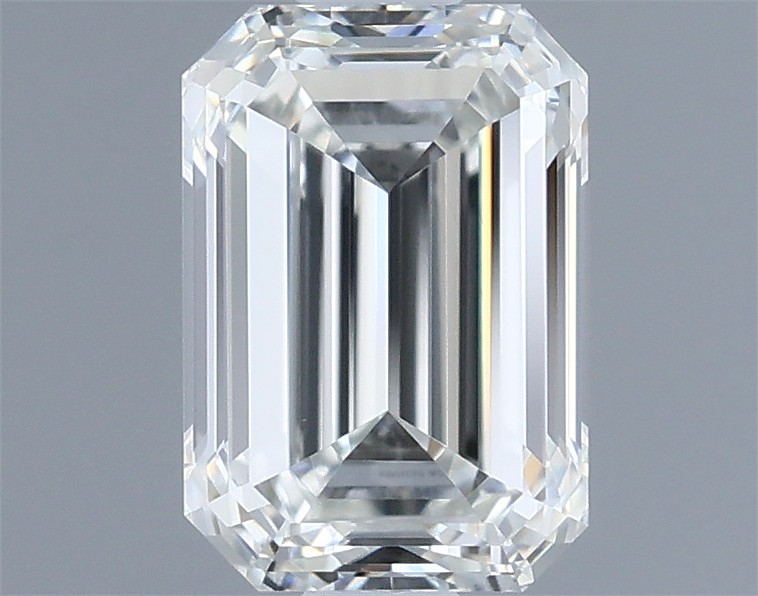0.7ct Emerald I VVS1 Natural Diamond