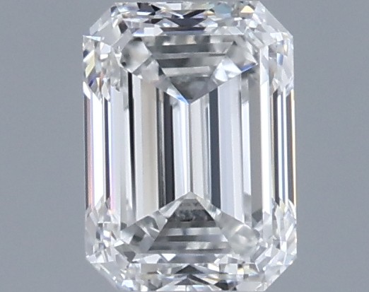 0.51ct Emerald F VVS1 Natural Diamond