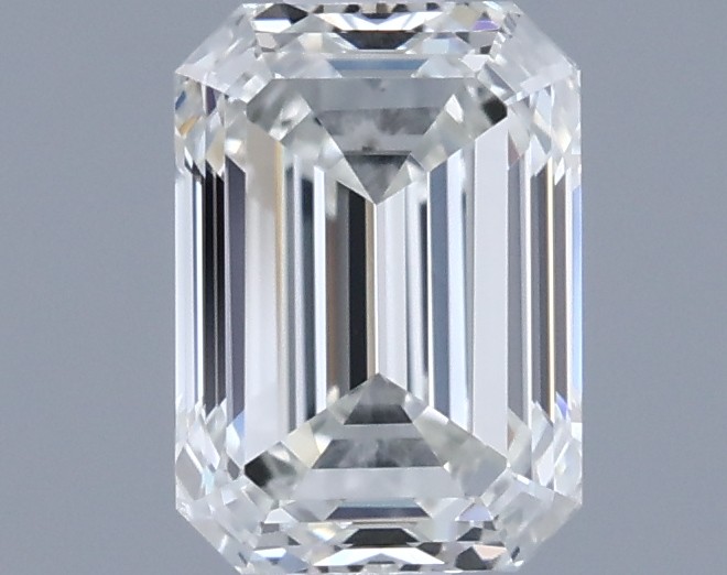 0.76ct Emerald J IF Natural Diamond