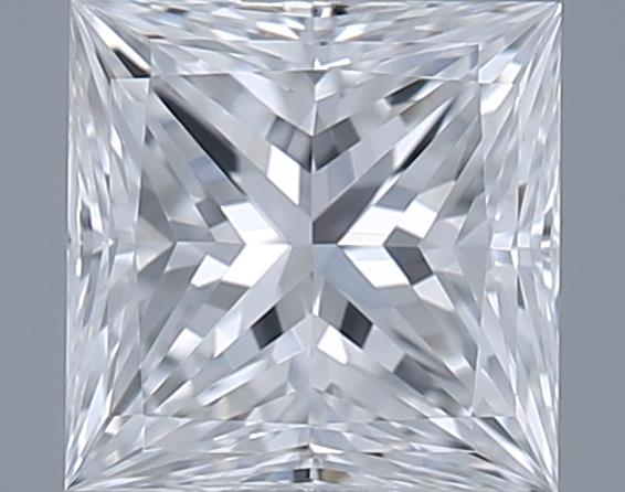 0.54ct Princess D VVS2 Natural Diamond