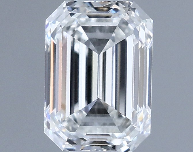 0.72ct Emerald F VVS2 Natural Diamond