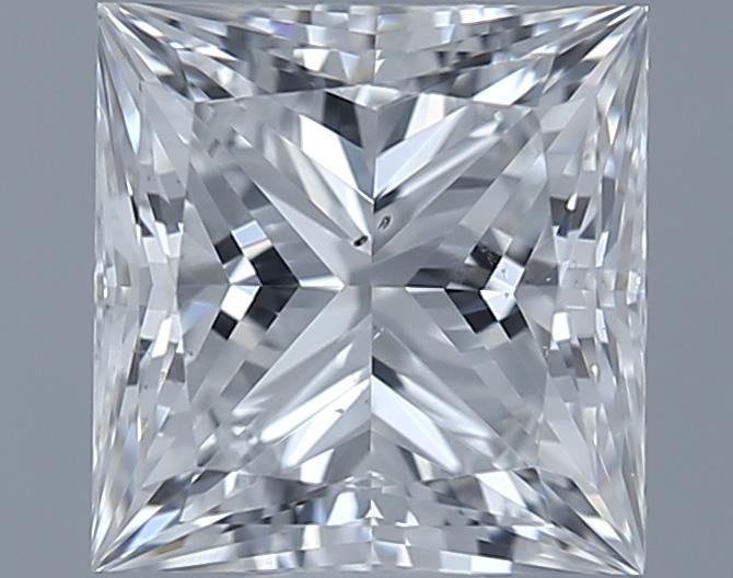 0.71ct Princess E SI1 Natural Diamond