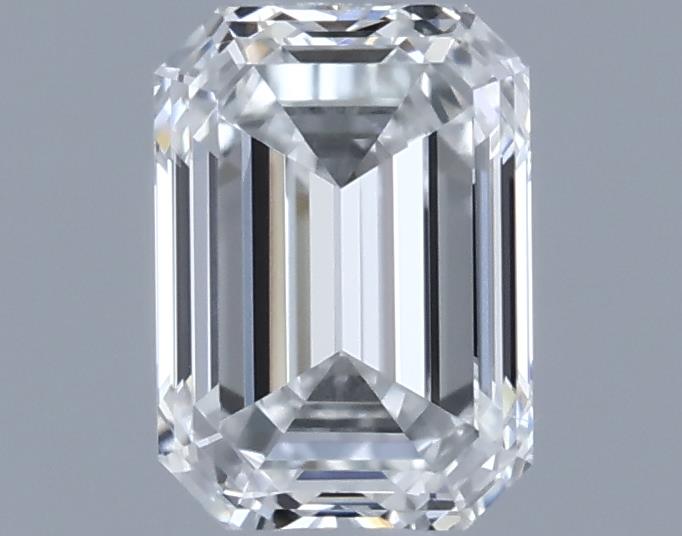 0.5ct Emerald F IF Natural Diamond