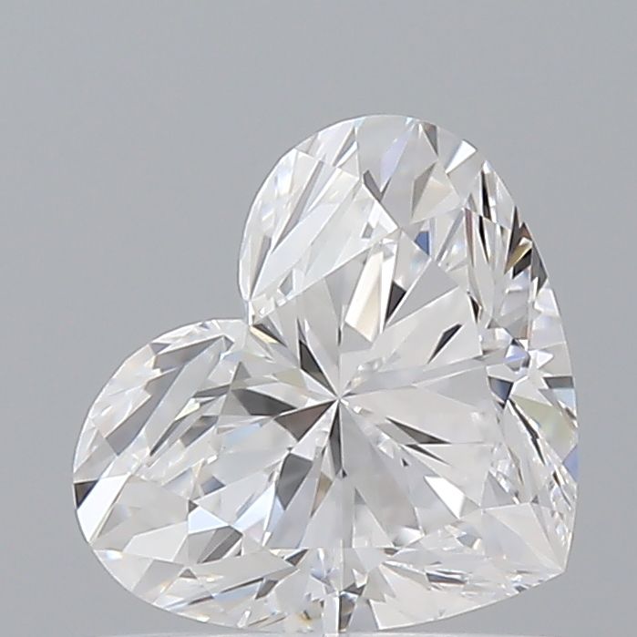 0.71ct Heart D VVS2 Natural Diamond