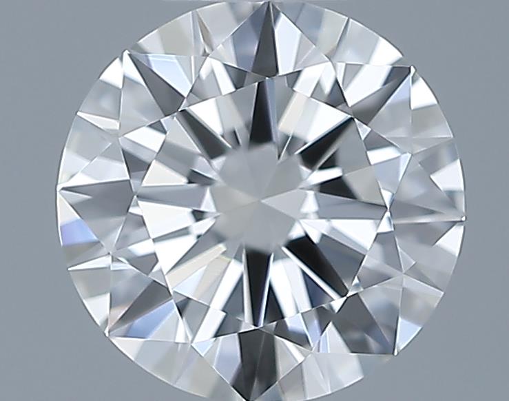 0.61ct Round F VVS2 Natural Diamond