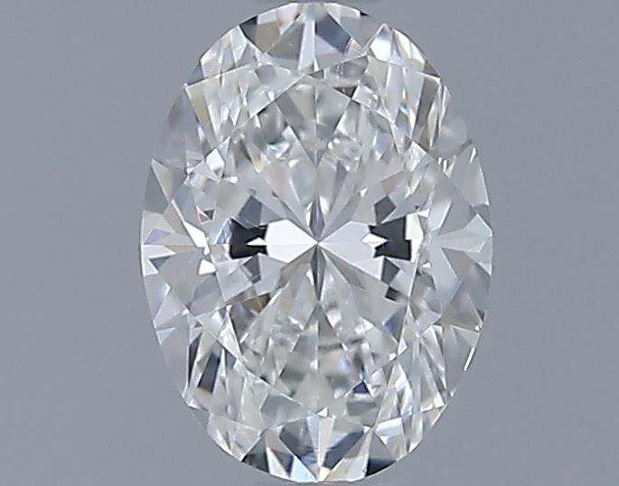 0.7ct Oval F SI1 Natural Diamond