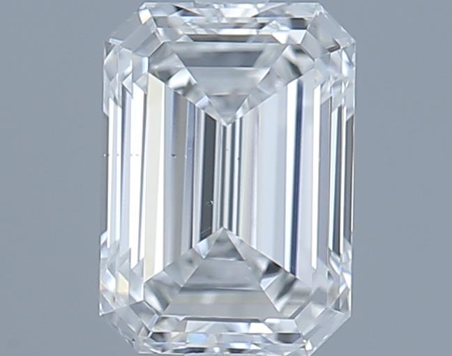 0.7ct Emerald F VS2 Natural Diamond