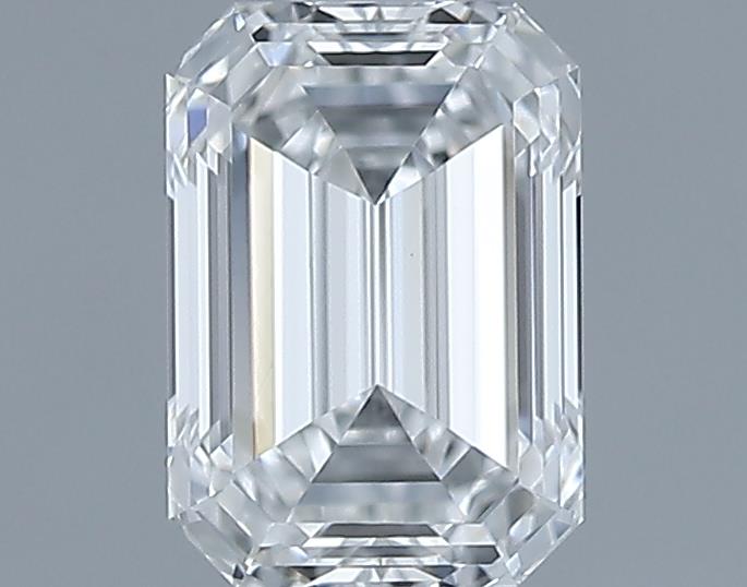 0.53ct Emerald F VVS2 Natural Diamond