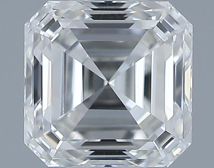 0.72ct Asscher H VS1 Natural Diamond
