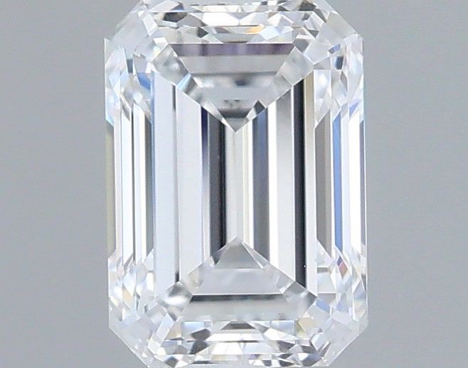 0.9ct Emerald D VVS2 Natural Diamond