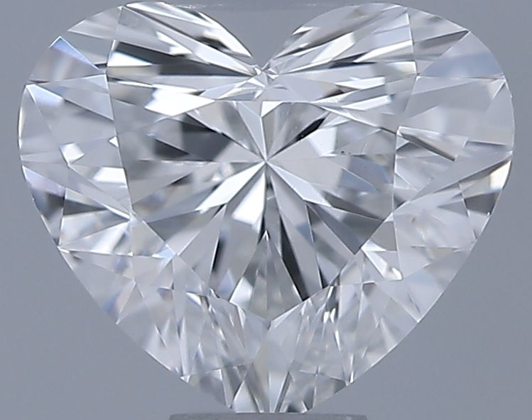 0.55ct Heart F VS1 Natural Diamond