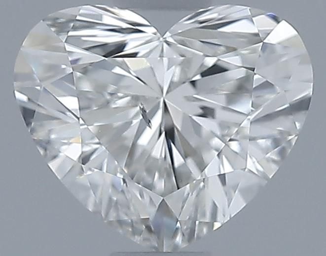 0.9ct Heart H SI2 Natural Diamond