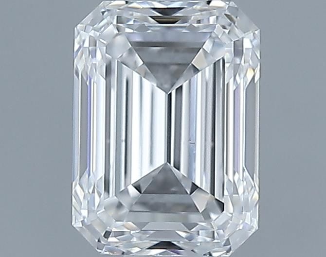 0.71ct Emerald E VS2 Natural Diamond