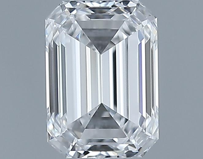 0.6ct Emerald F VVS1 Natural Diamond