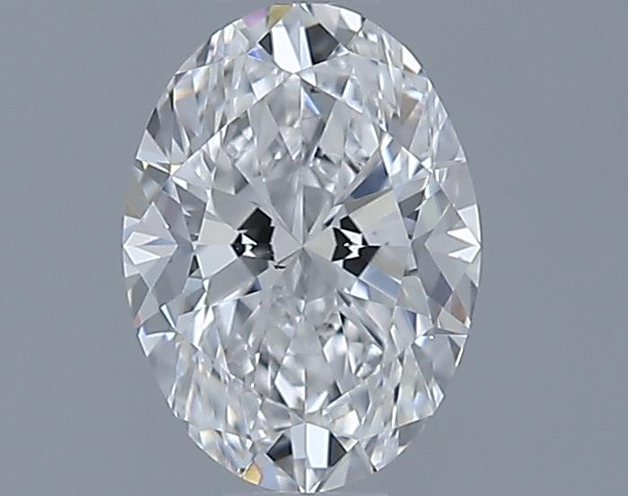 0.7ct Oval F VS2 Natural Diamond