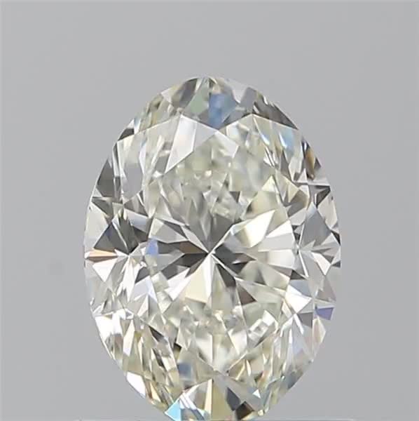 0.9ct Oval K VVS2 Natural Diamond