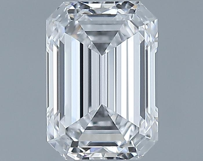 0.76ct Emerald D VVS1 Natural Diamond