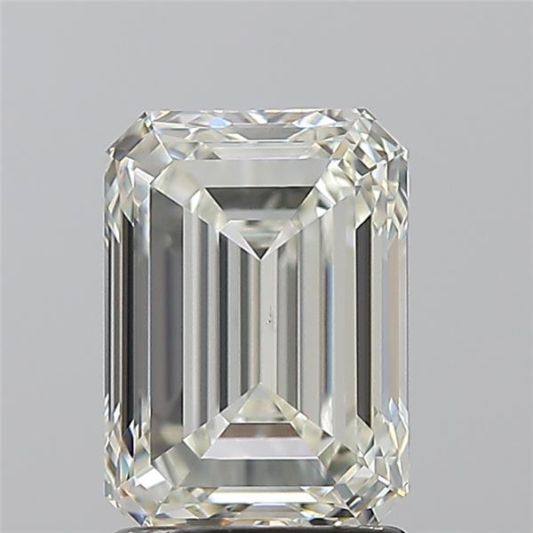 2.01ct Emerald K VS1 Natural Diamond