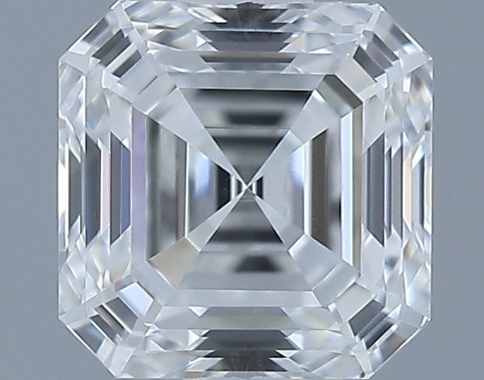 0.71ct Asscher G VVS2 Natural Diamond