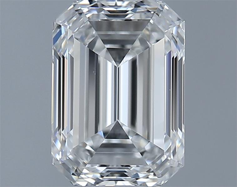 1.7ct Emerald G VVS2 Natural Diamond