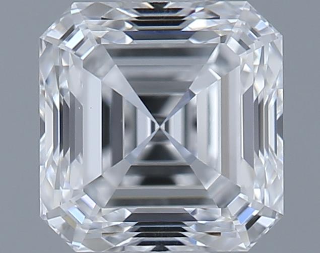 0.71ct Asscher D VS1 Natural Diamond