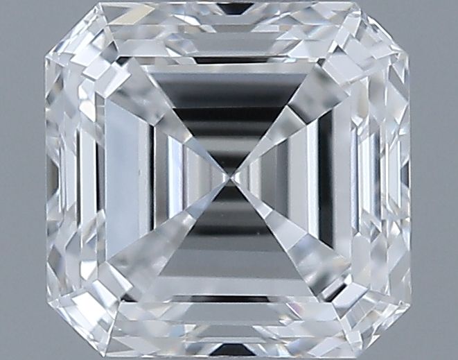 0.61ct Asscher E VS1 Natural Diamond