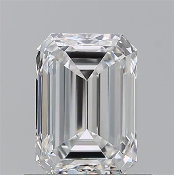 0.9ct Emerald G VVS1 Natural Diamond