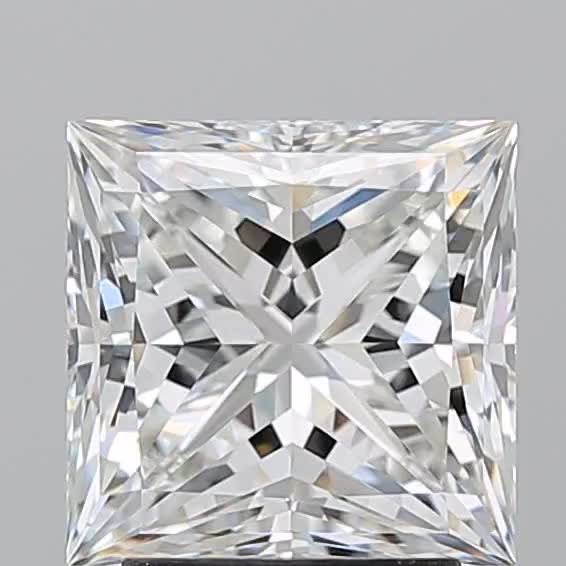 3.01ct Princess G VVS2 Natural Diamond