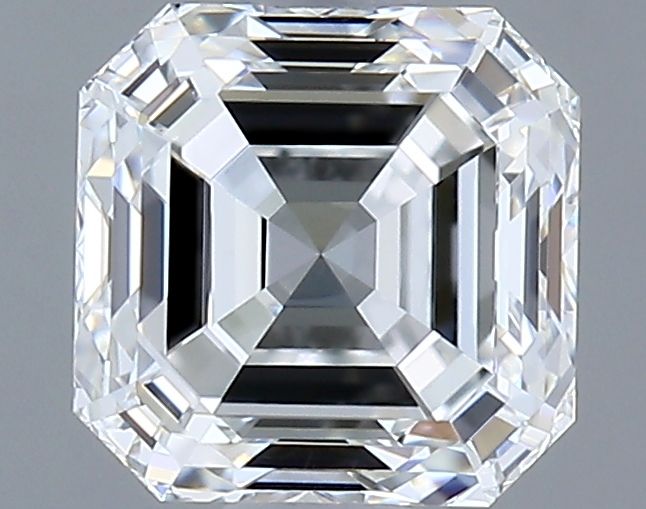 0.91ct Asscher F IF Natural Diamond