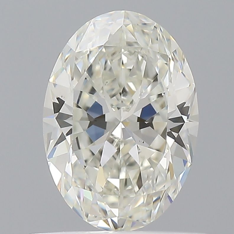 0.75ct Oval J VS1 Natural Diamond