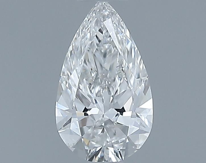 0.55ct Pear F VVS1 Natural Diamond
