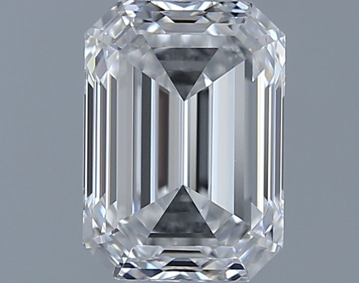 0.71ct Emerald F VVS2 Natural Diamond