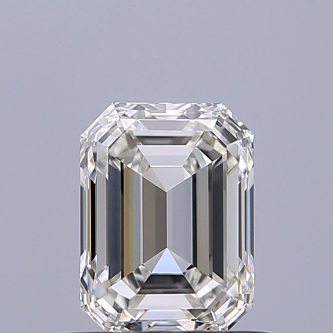 0.7ct Emerald J IF Natural Diamond