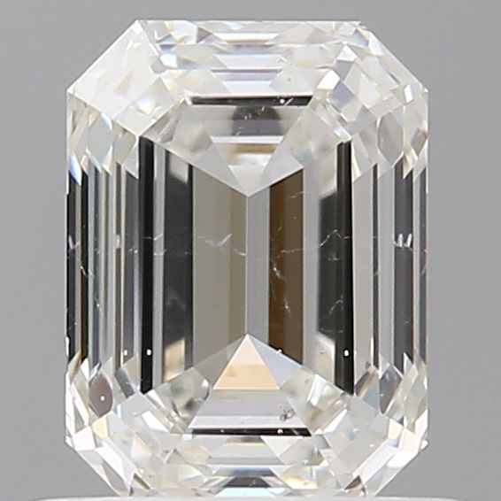 0.91ct Emerald G SI1 Natural Diamond