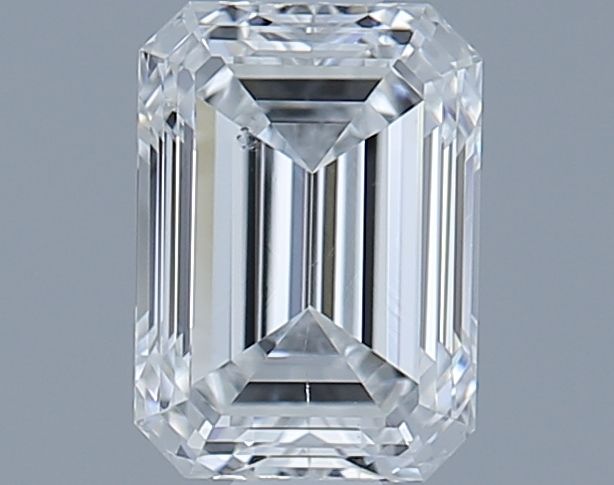 0.7ct Emerald E SI1 Natural Diamond