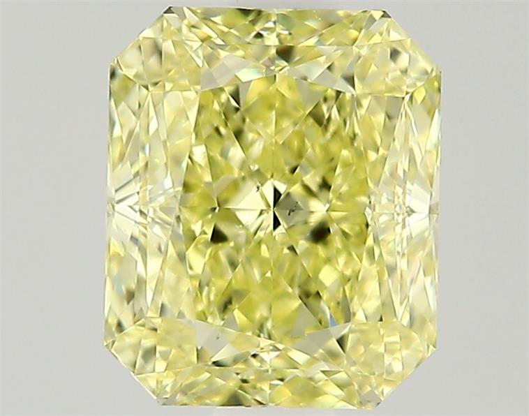 1.01ct Fancy Natural-even Yellow Radiant Natural Diamond