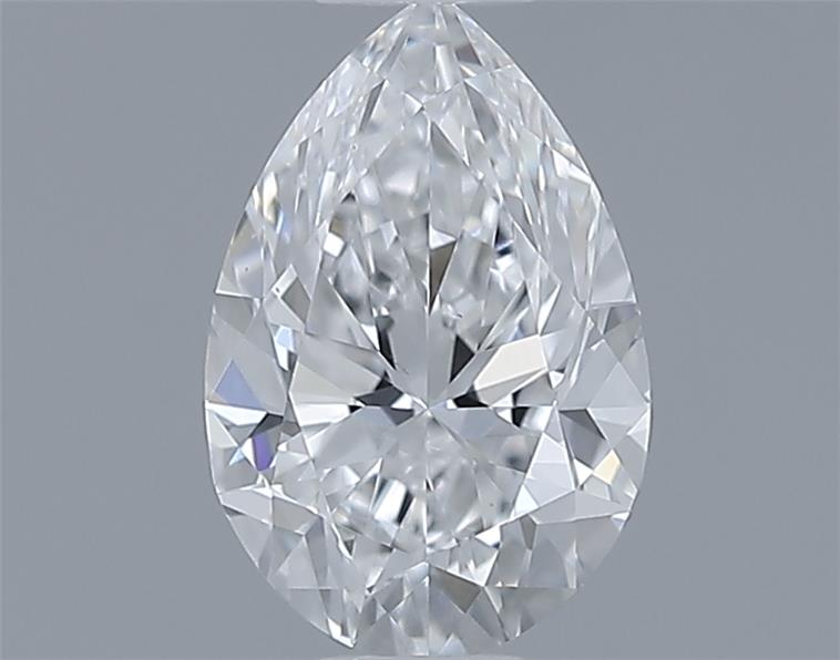 0.71ct Pear D VS1 Natural Diamond