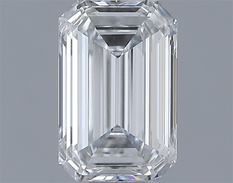 0.7ct Emerald E IF Natural Diamond