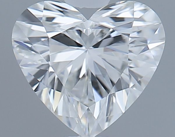 0.53ct Heart F VVS2 Natural Diamond