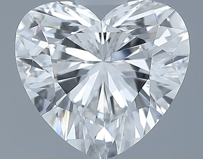 0.8ct Heart F VS1 Natural Diamond