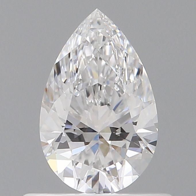 0.52ct Pear D IF Natural Diamond