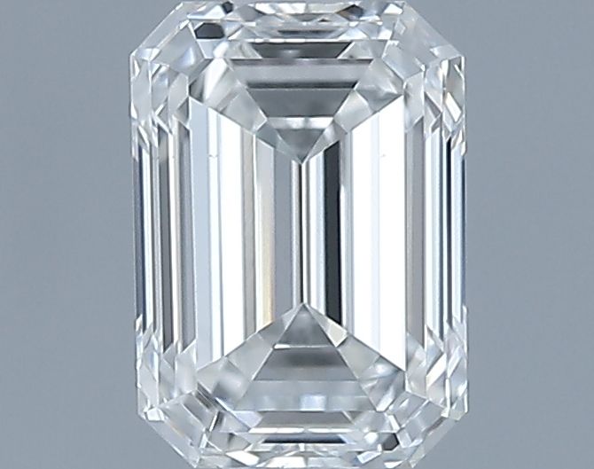0.63ct Emerald F VS1 Natural Diamond
