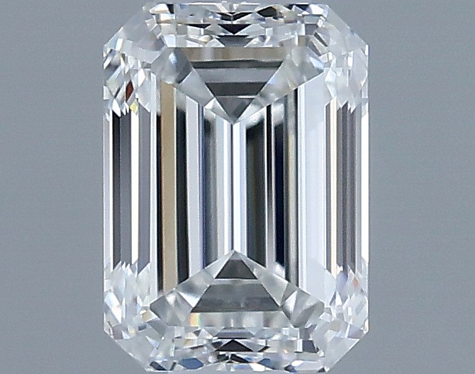 0.51ct Emerald F VVS1 Natural Diamond