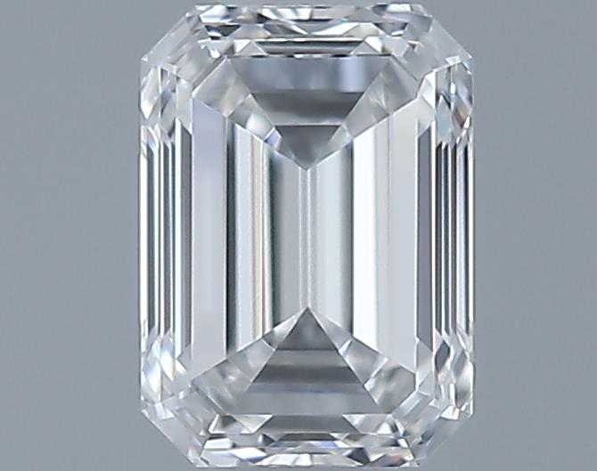 0.53ct Emerald F VVS1 Natural Diamond
