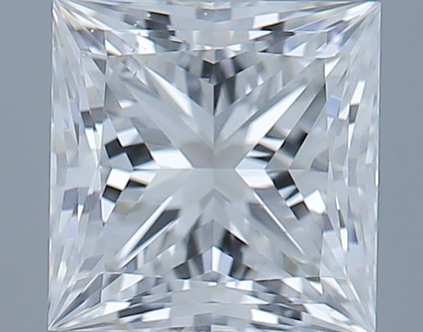 0.71ct Princess F SI1 Natural Diamond