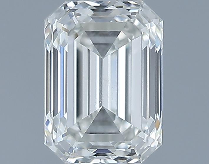 0.81ct Emerald H SI1 Natural Diamond
