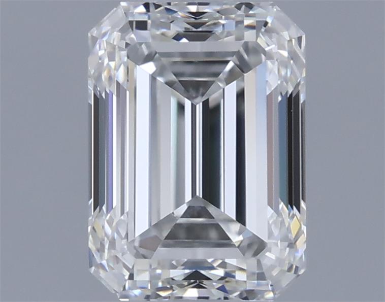 0.9ct Emerald F VS2 Natural Diamond